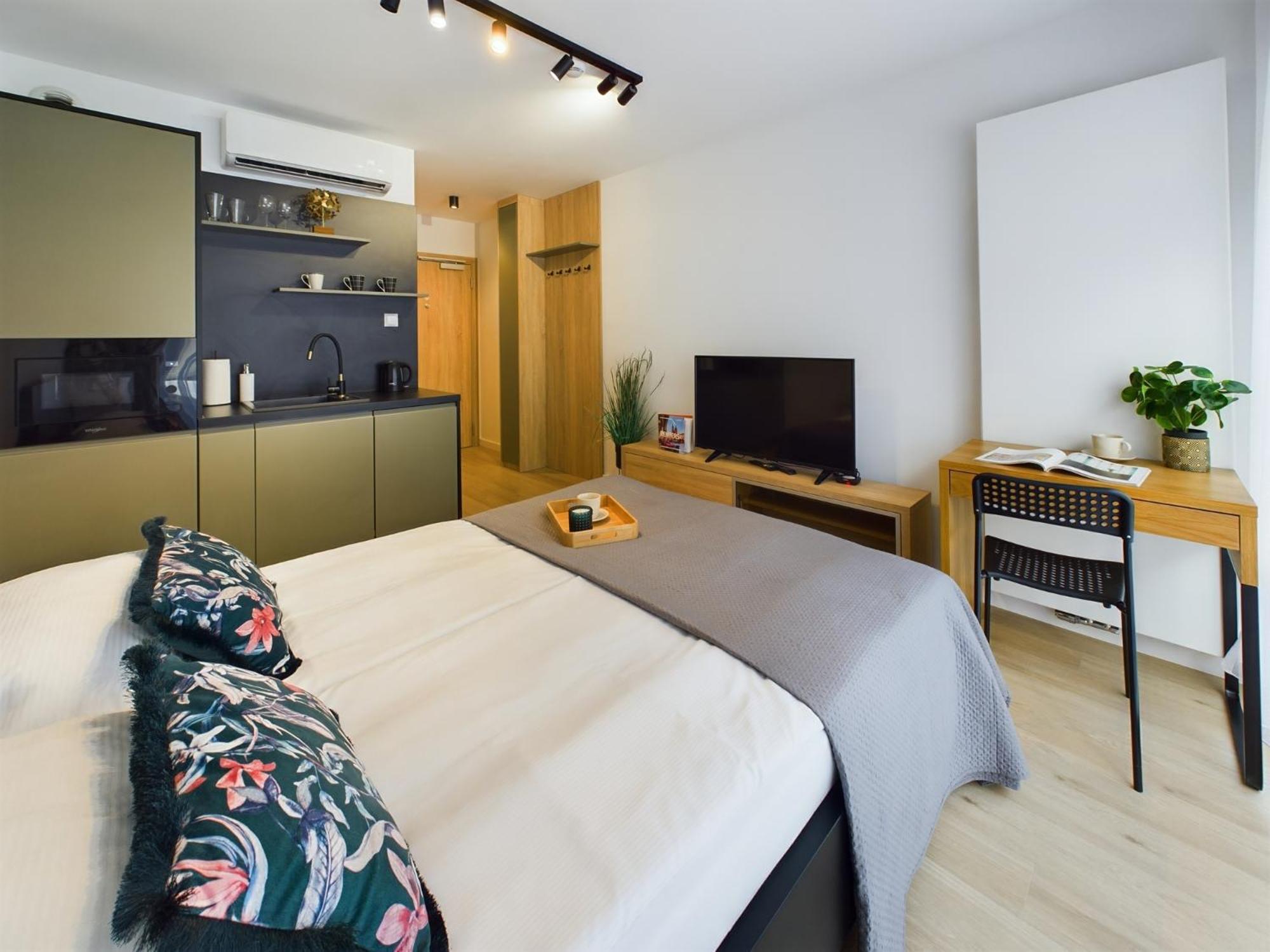 Modern Studios With Air Conditioning In Downtown Krakow By Noclegi Renters Eksteriør billede